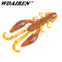 WDAIREN 10Pcs/Lot  50mm/70mm Soft Plastic Craw Bait